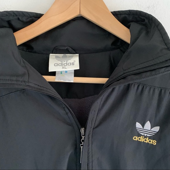 Vintage Adidas Fleece Lined Puffer Jacket - Picture 4 of 9